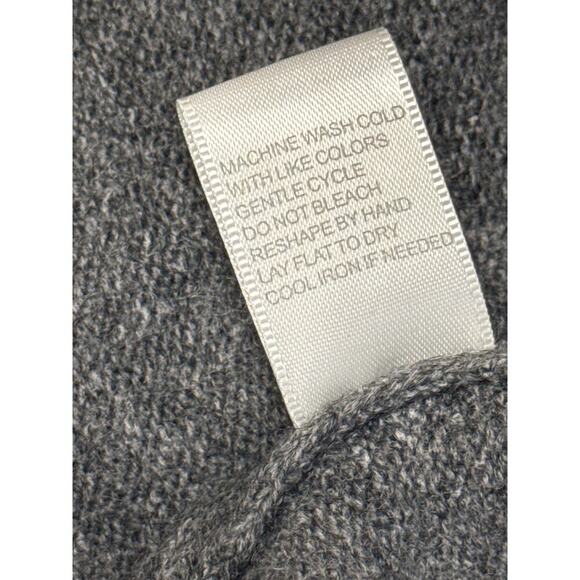 New STITCHDROP Heather Gray Turtleneck Sweater Dress Kangaroo Pocket Women's M - Picture 13 of 13